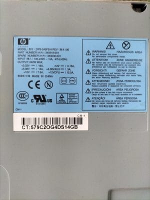 Pc Desktop WIndows XP Pentium 4 3,2GHz RAM1GB HDD80GB HP Compaq DC7100 SFF