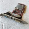 Scheda grafica video AGP 4/8X GDDR 128MB 64 BIT AMD ATI Radeon 9250 DVI TV-OUT