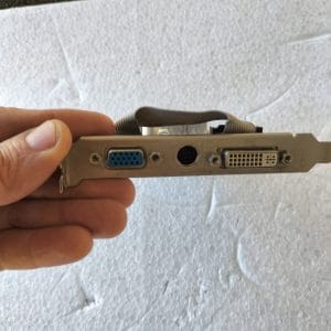 Scheda grafica video AGP 4/8X GDDR 128MB 64 BIT AMD ATI Radeon 9250 DVI TV-OUT