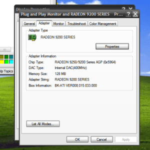 Scheda grafica video AGP 8X GDDR 128MB 64BIT SAPPHIRE Radeon 9200SE ComposIto TV
