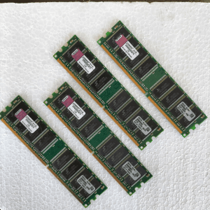 RAM 4GB 4x1GB DDR400 PC3200 CL3 200MHz Kingston KVR400X64C3A 99U5193-090.A01LF