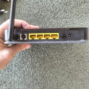 Modem Router Adsl2+ Wi-Fi B/G 4 porte ethernet WPS Netgear DGN1000 Testato