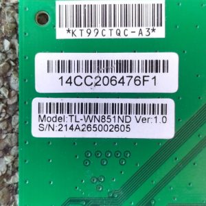 Scheda di Rete WifI N 300Mbps PCI 32Bit TP-LINK TL-WN851ND 2 SMA e Antenna 5Dbi