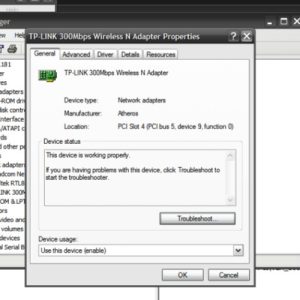 Scheda di Rete WifI N 300Mbps PCI 32Bit TP-LINK TL-WN851ND 2 SMA e Antenna 5Dbi