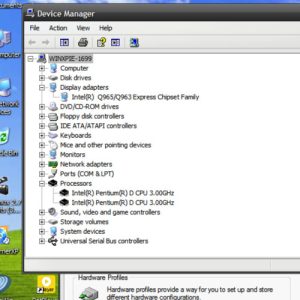 Pc Desktop WIndows XP CPU Pentium D 3GHz RAM 1GB HDD 250GB HP Compaq DC5700 SFF