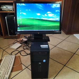 Pc Desktop Windows XP Core Duo 1,8GHz RAM1GB HD160GB HP Compaq DX2300 MicroTower