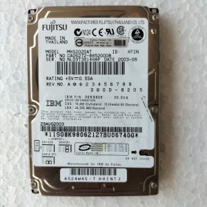 Hard Disk 20GB IDE PATA ATA 2.5" ATA100 4200rpm 2MB Cache FUJITSU MHS2020AT Raro