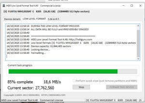 Hard Disk 20GB IDE PATA ATA 2.5" ATA100 4200rpm 2MB Cache FUJITSU MHS2020AT Raro