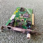 Scheda Rete PCI Vintage 10Mb/s RJ45 Coassiale DB-15 3Com 03-0148-000 3C900B RevA